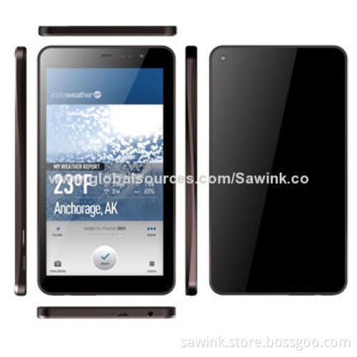 6.5-inch G + P Touch Panel MIDs, MTK6572, Cortex A7, 2 x SIM Cards, Dual-core/GPS, Bluetooth, 3G, FM